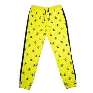 Jeffree Star Track Jogger - Hot Yellow, XL